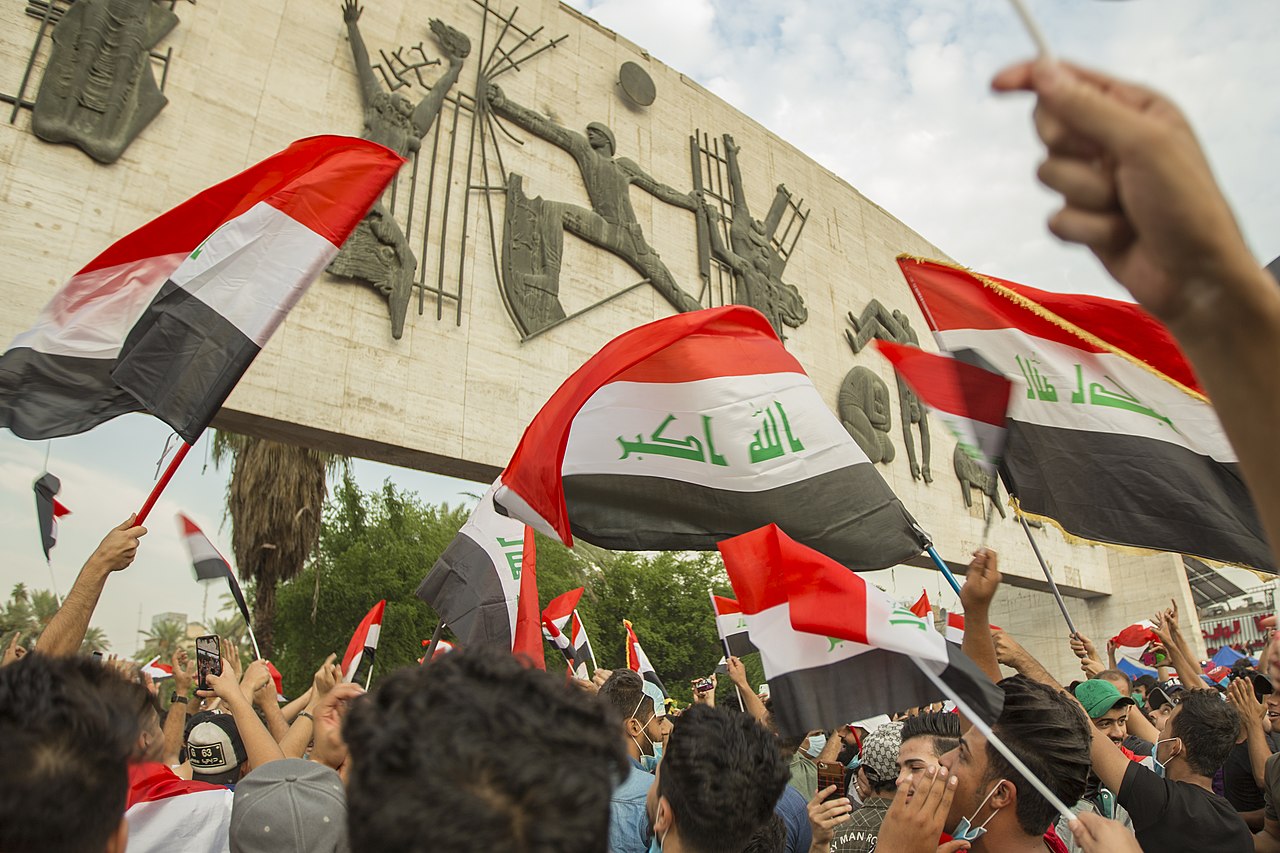 Iraqi protest anniversary