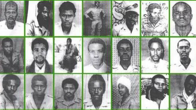 Victimes du massacre d'Inal le 28 novembre 1990