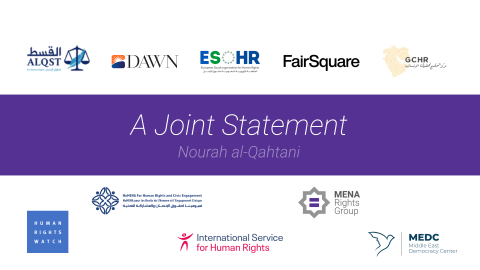 A graphic showcasing the logos of all partner organizations involved in this joint statement.