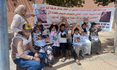 Sit in of the Chabli family