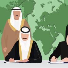 Arab European Deal contract agreement Signing ceremony